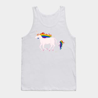 Gay Unicorn Tank Top